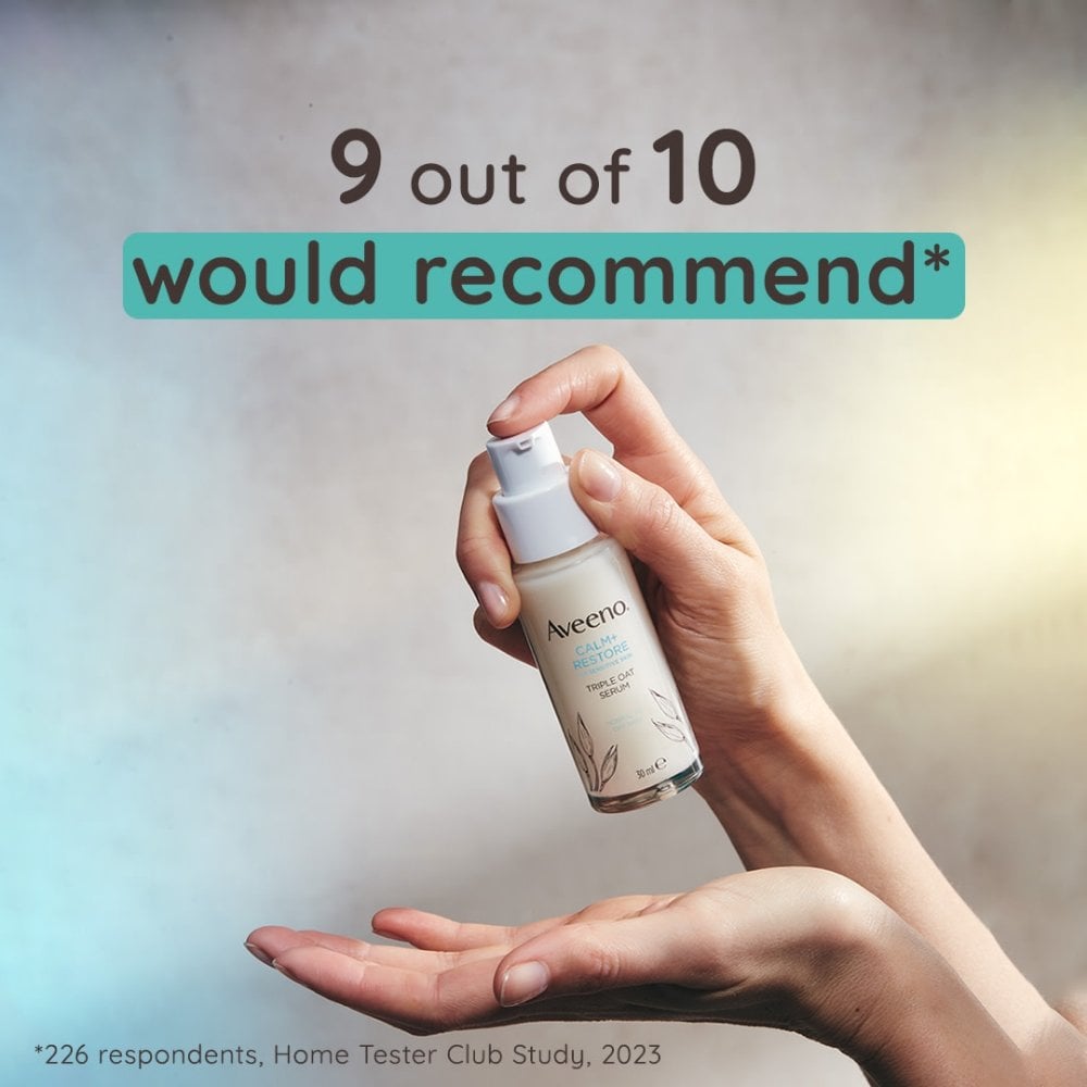 Aveeno Face Calm+ Restore Triple Oat Serum 30ml