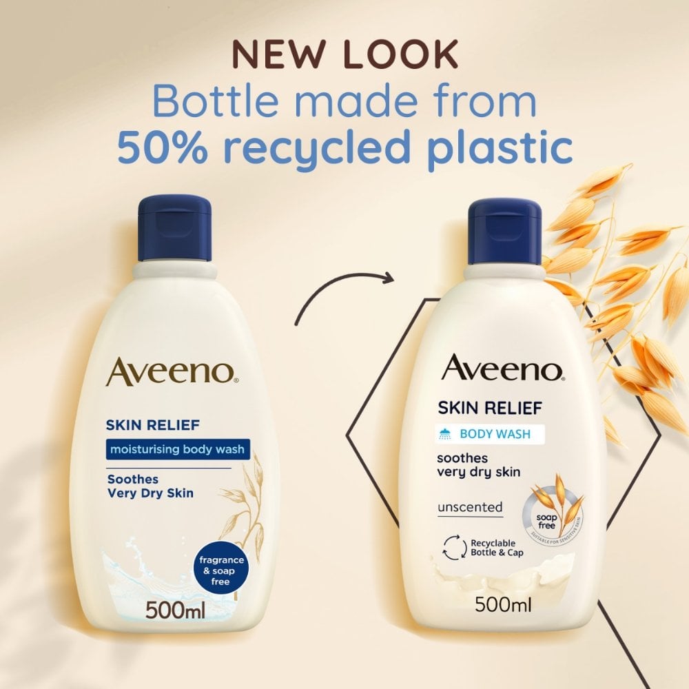 Aveeno Skin Relief Moisturising Body Wash 500ml