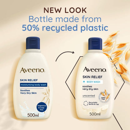 Aveeno Skin Relief Moisturising Body Wash 500ml