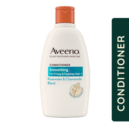 Aveeno Smoothing+ Rose Water & Chamomile Blend Conditioner 300ml