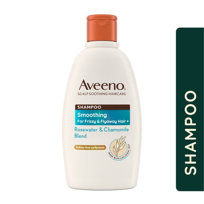 Aveeno Smoothing+ Rose Water & Chamomile Blend Shampoo 300ml