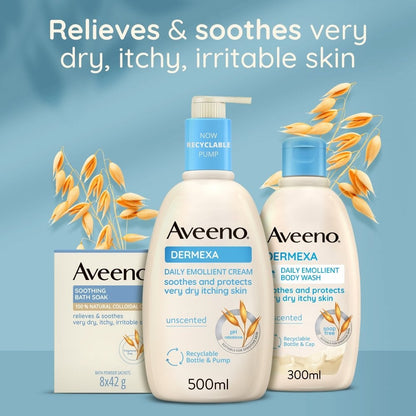 Aveeno Soothing Oatmeal Bath Soak Treatment 8 x 42g