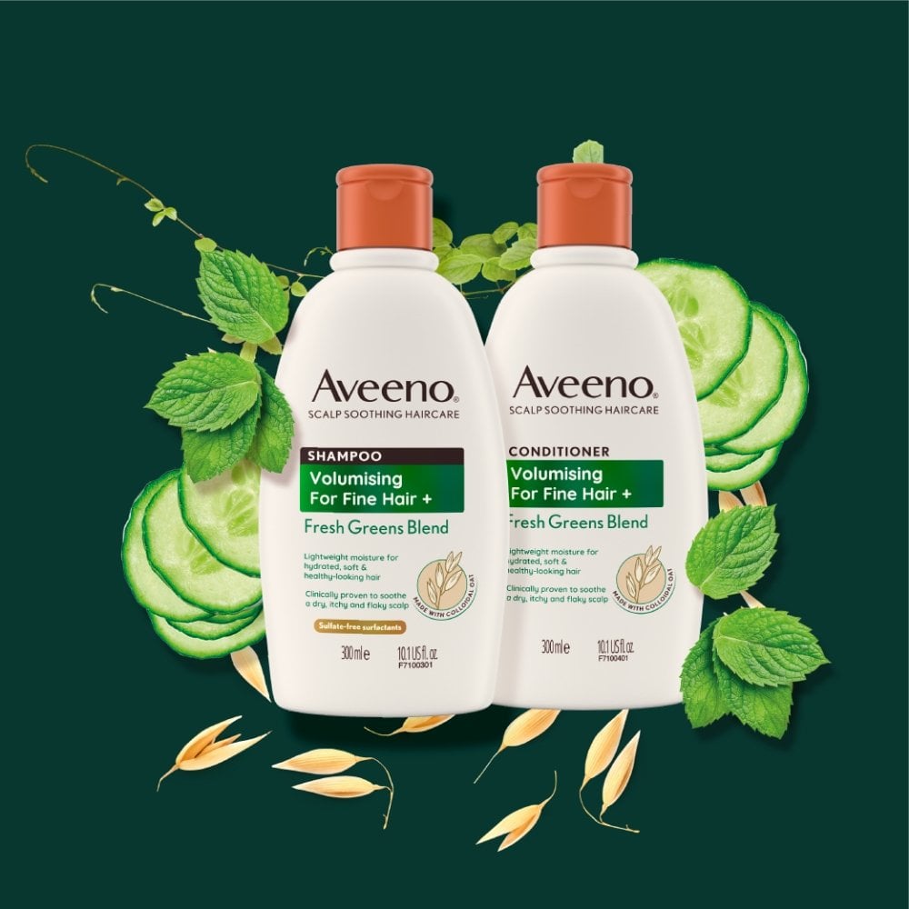 Aveeno Volumising+ Fresh Greens Blend Conditioner 300ml