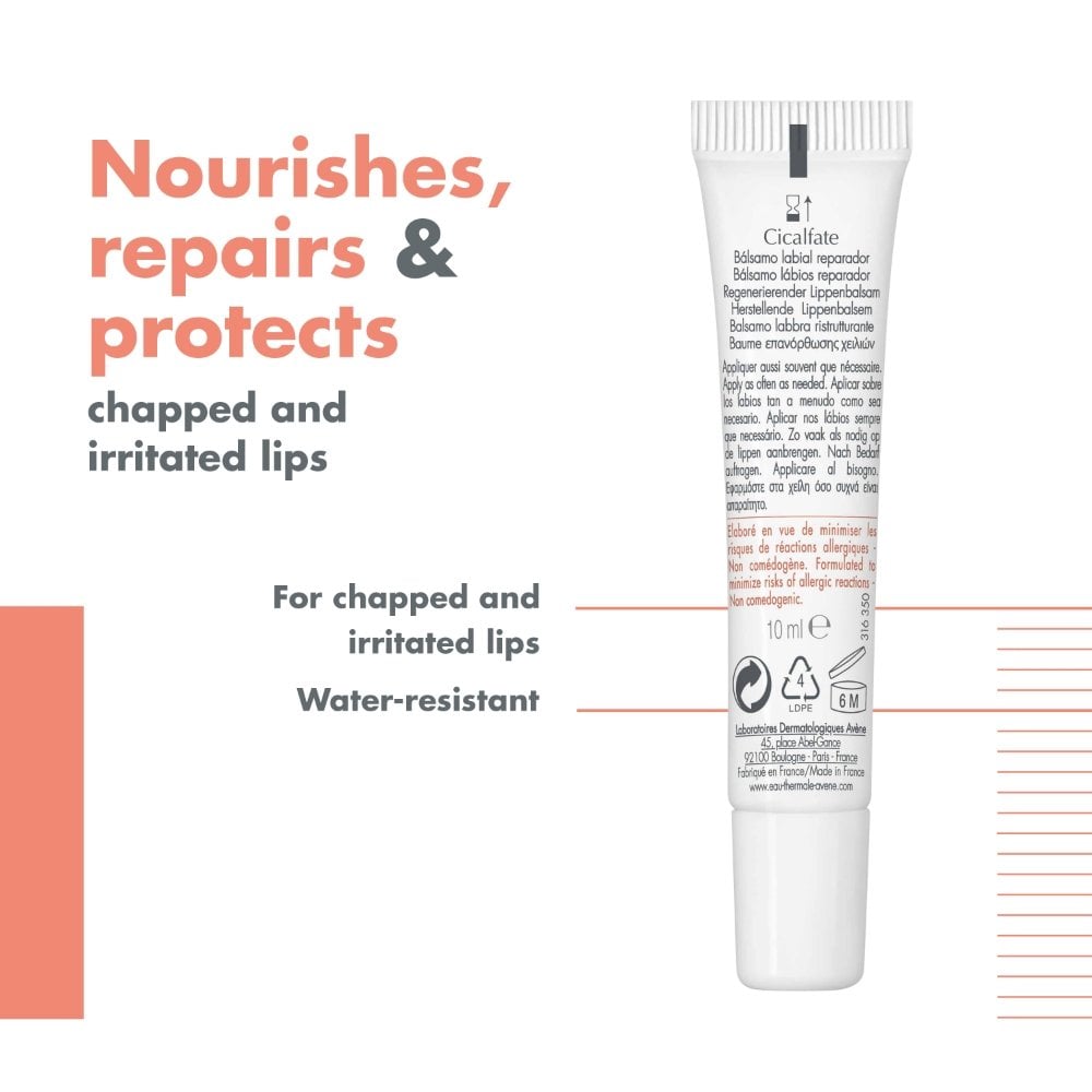 Avene Cicalfate Restorative Lip Cream 10ml