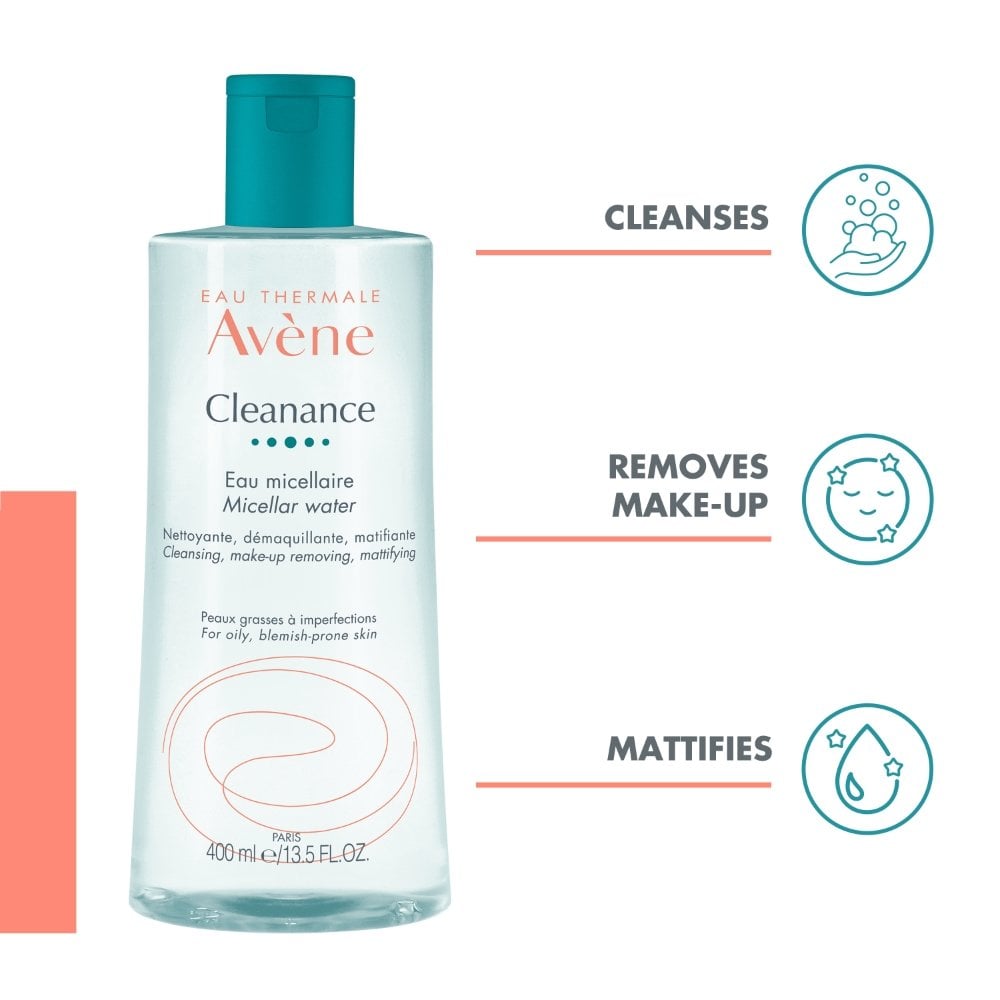 Avene Cleanance Micellar Water Cleanser 400ml