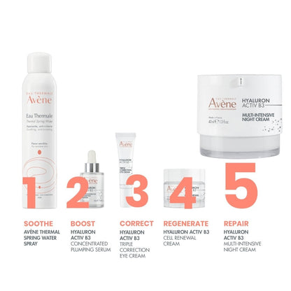 Avene Hyaluron Activ B3 Multi-Intensive Night Cream 40ml