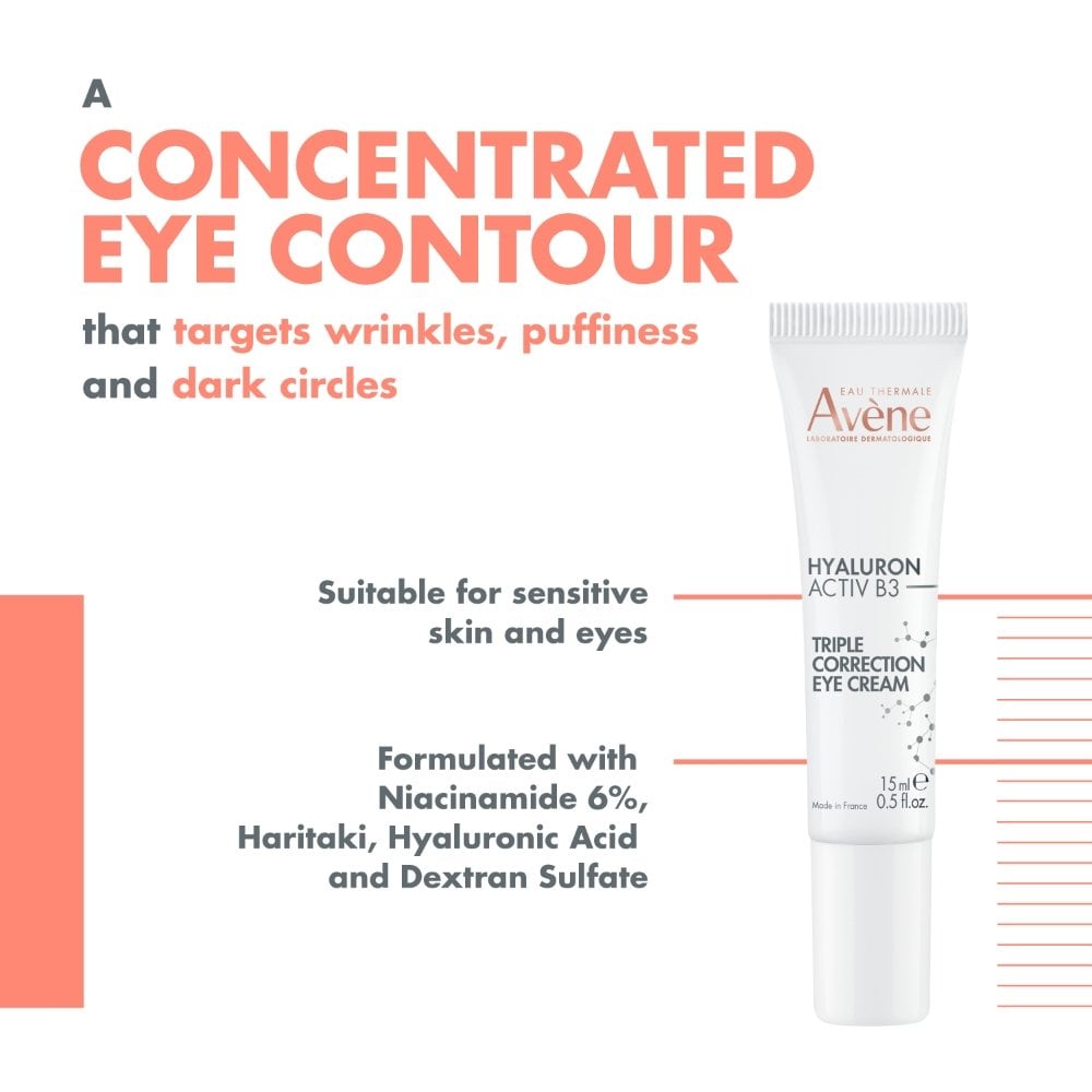 Avene Hyaluron Activ B3 Triple Correction Eye Care 15ml