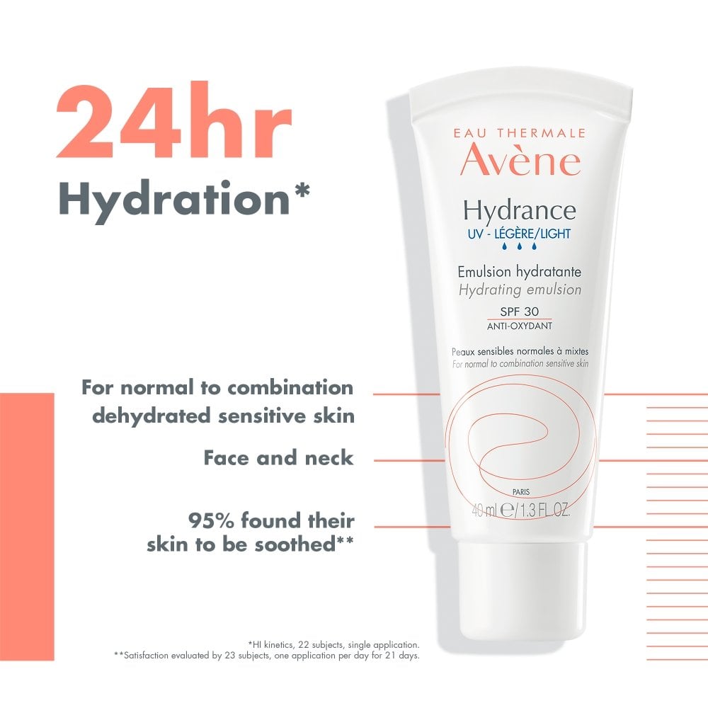 Avene Hydrance Light-UV Hydrating Emulsion Moisturiser SPF30 40ml