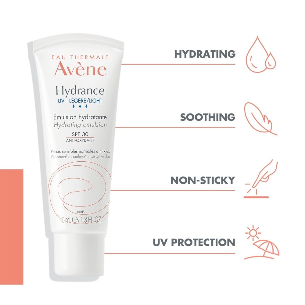 Avene Hydrance Light-UV Hydrating Emulsion Moisturiser SPF30 40ml