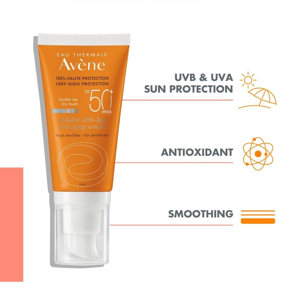 Avene Very High Protection Anti-ageing Sun Cream SPF50+ 50ml 
