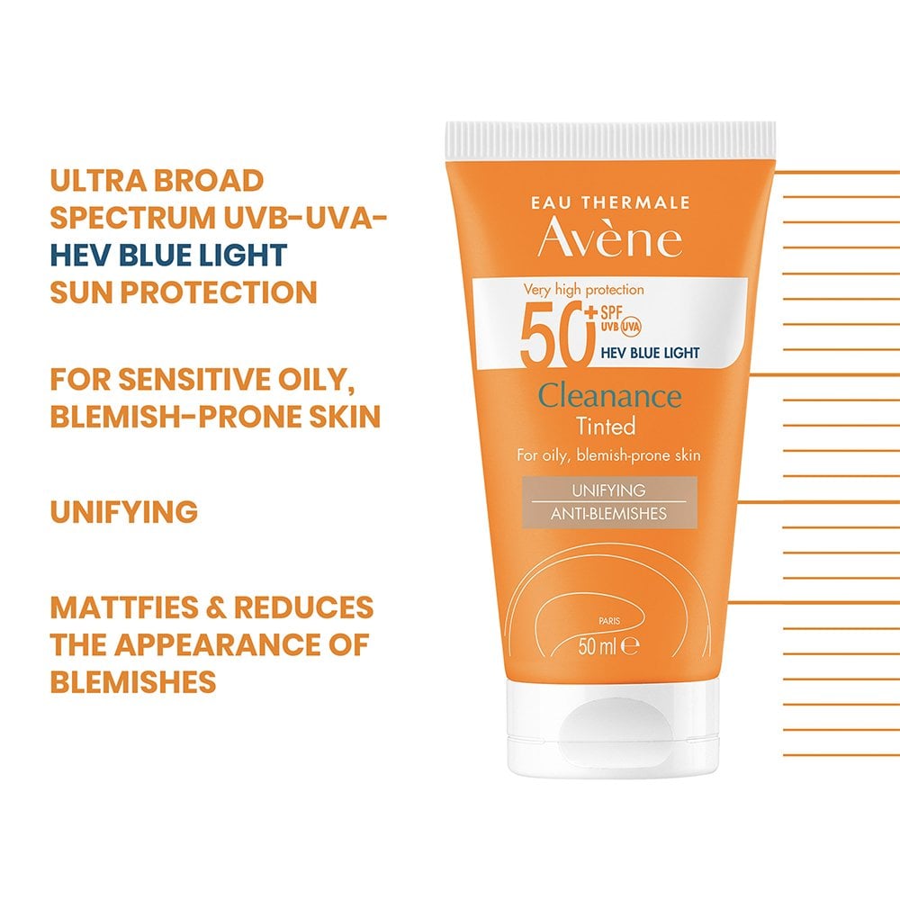 Avene Very High Protection Cleanance Tinted Sun Cream SPF50+ 50ml