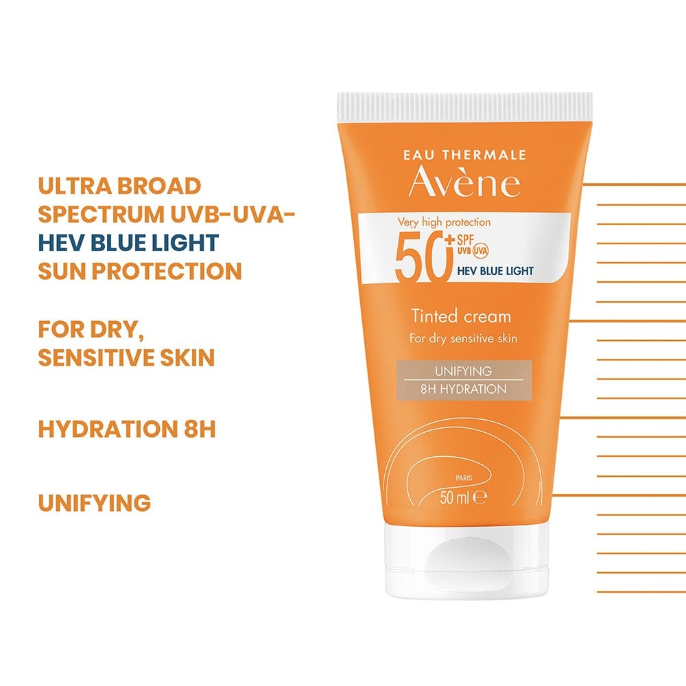 Avene Very High Protection Tinted Sun Cream SPF50+ 50ml