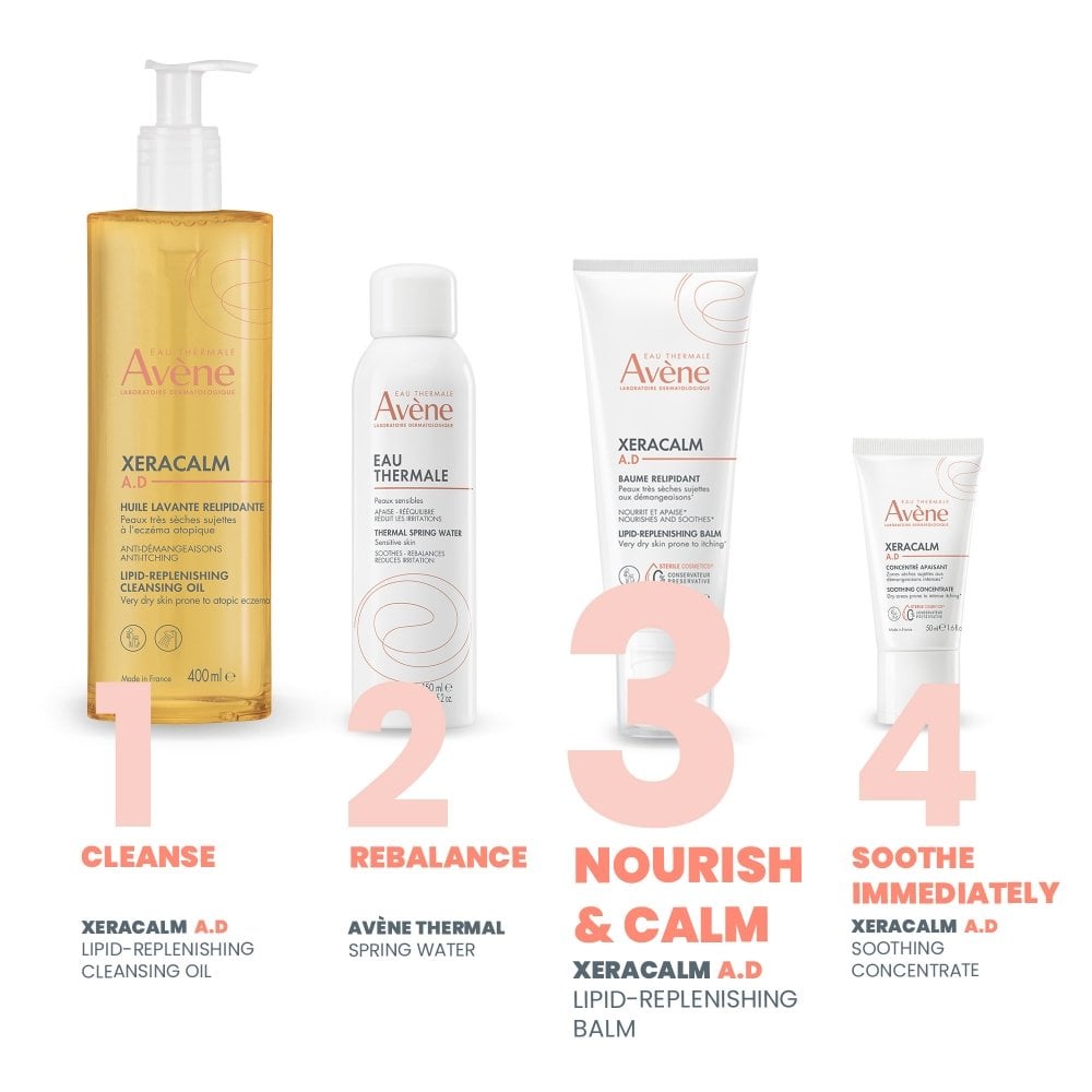 Avene XeraCalm A.D. Lipid-Replenishing Balm Moisturiser 200ml