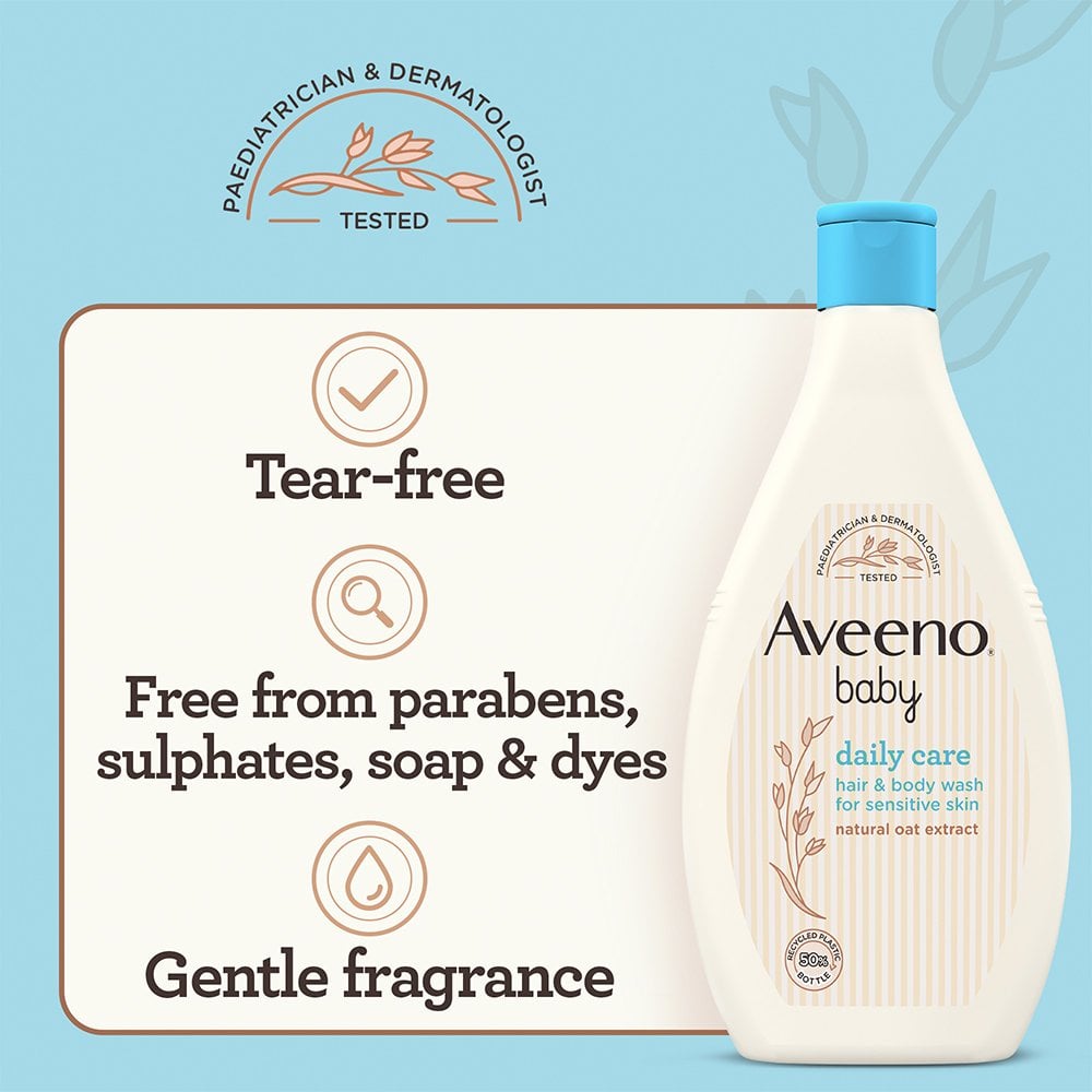 Aveeno Baby Daily Care Hair & Body Wash 400ml