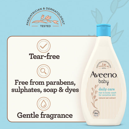 Aveeno Baby Daily Care Hair & Body Wash 400ml