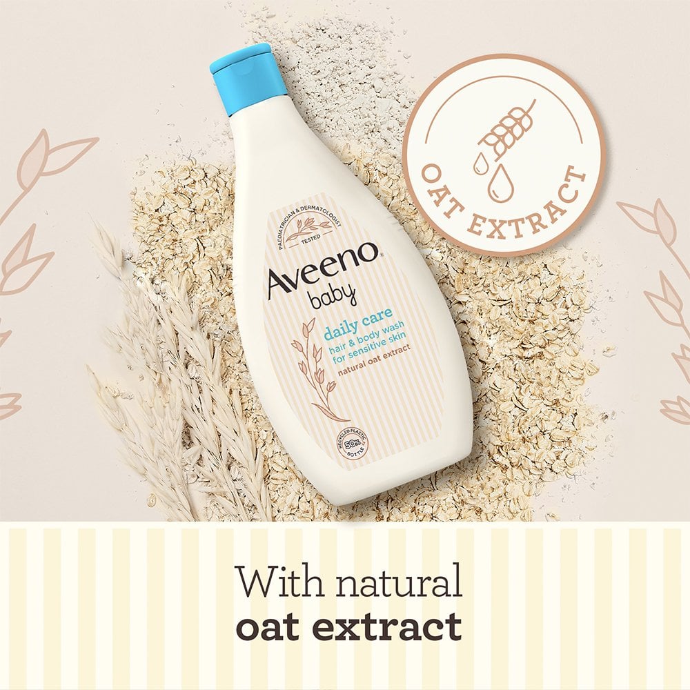 Aveeno Baby Daily Care Hair & Body Wash 400ml