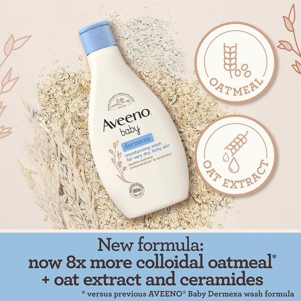 Aveeno Baby Dermexa Moisturing Wash 250ml