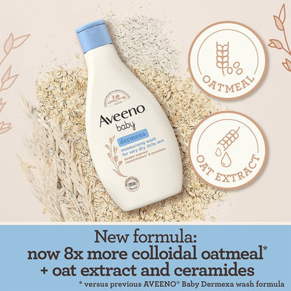 Aveeno Baby Dermexa Moisturing Wash 250ml