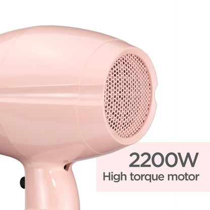BaByliss 2200 Hair Dryer Rose Blush 5337U