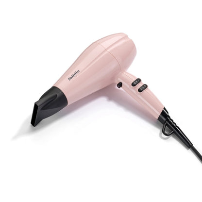 BaByliss 2200 Hair Dryer Rose Blush 5337U