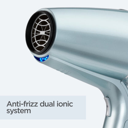 BaByliss Hydro Fusion Anti-Frizz 2100 Hair Dryer Ice 5573U
