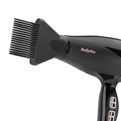 BaByliss Italian 2300 Hair Dryer with Diffuser Black 6716DU