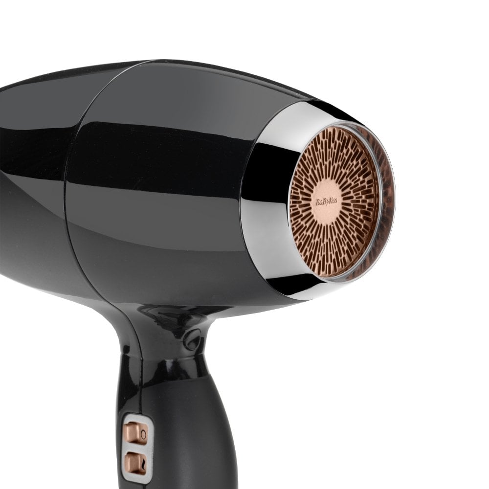 BaByliss Italian 2300 Hair Dryer with Diffuser Black 6716DU