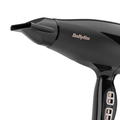 BaByliss Italian 2300 Hair Dryer with Diffuser Black 6716DU