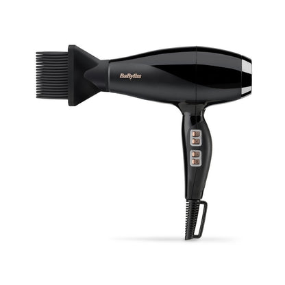 BaByliss Italian 2300 Hair Dryer with Diffuser Black 6716DU