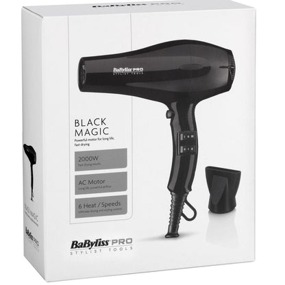 Babyliss Pro Black Magic 2000w Hair Dryer