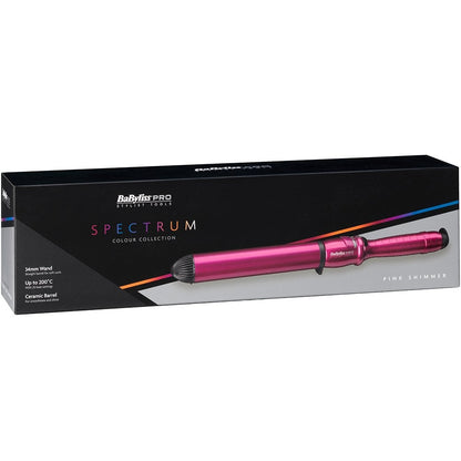 Babyliss Pro Spectrum Wand 34mm Pink Shimmer