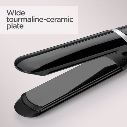 BaByliss Smooth Pro 235 Wide Hair Straightener Black 2597U