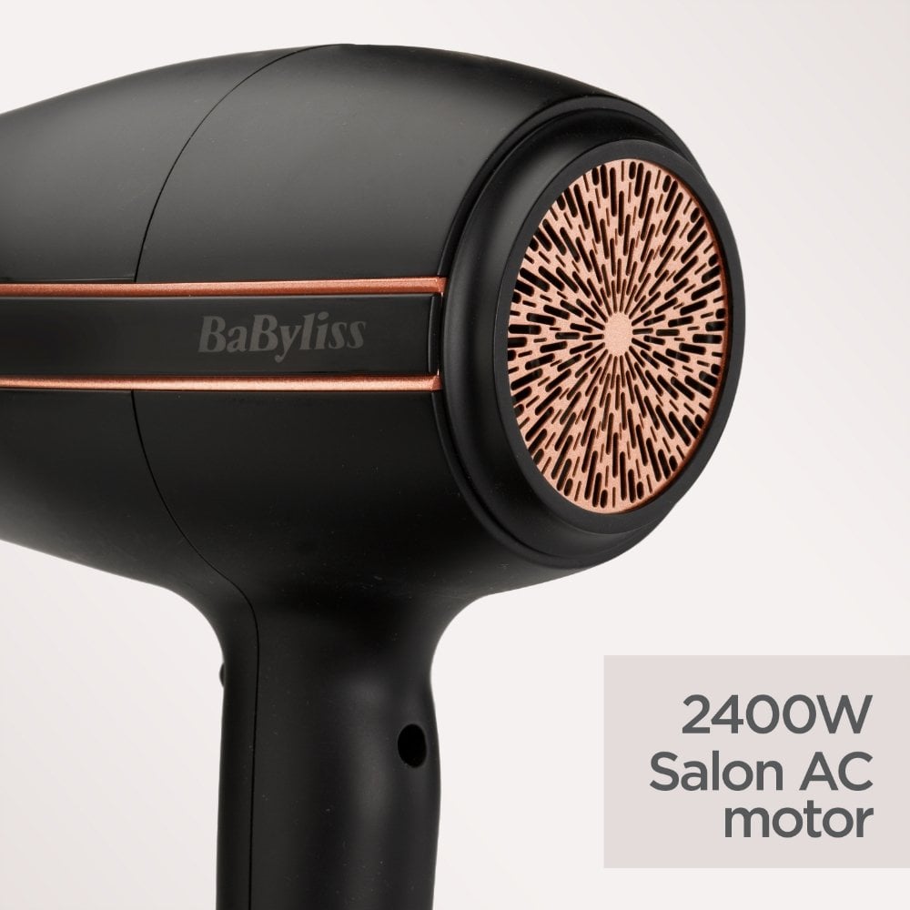 BaByliss Super Power Pro 2400 Hair Dryer Black 5240U