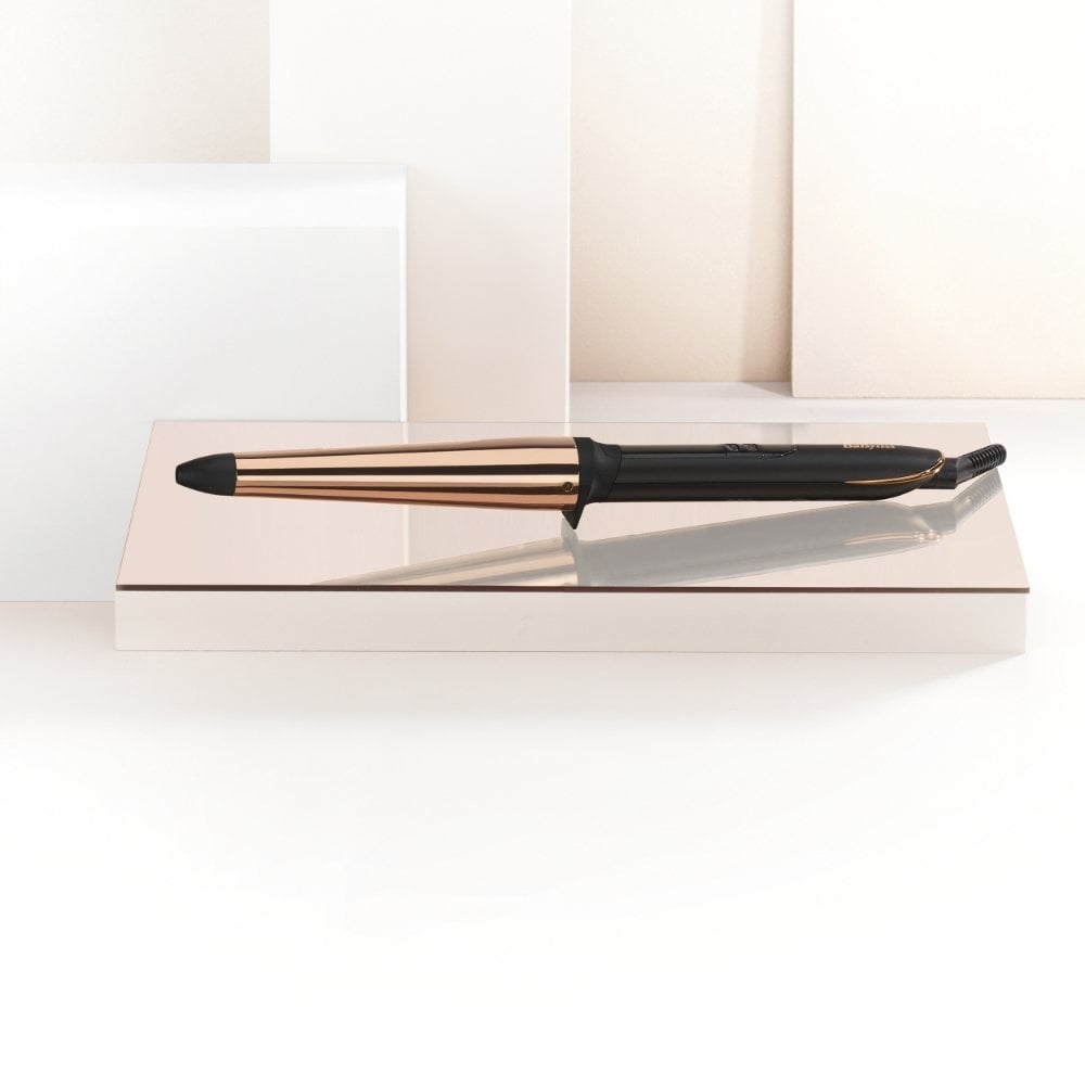 BaByliss Titanium Brilliance Conical Wand 19-32mm Rose Gold 2358U