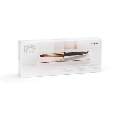 BaByliss Titanium Brilliance Conical Wand 19-32mm Rose Gold 2358U