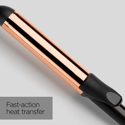 BaByliss Titanium Brilliance Curls Tong 32mm Rose Gold 2357U