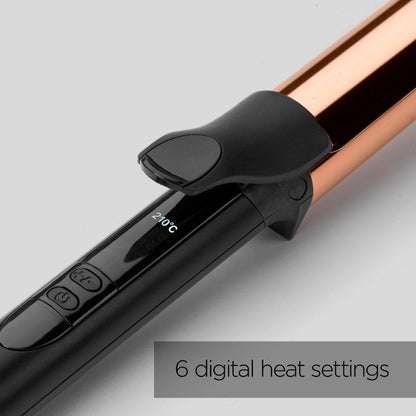 BaByliss Titanium Brilliance Curls Tong 32mm Rose Gold 2357U