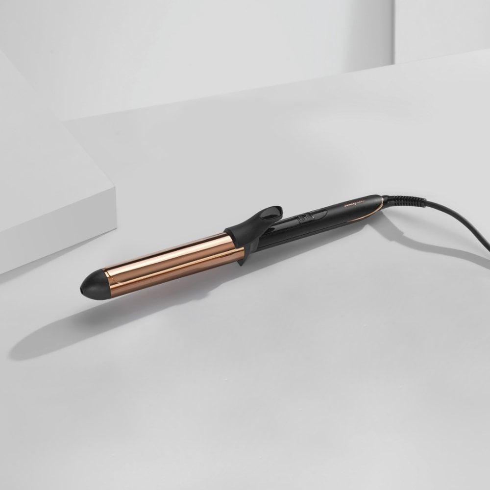 BaByliss Titanium Brilliance Curls Tong 32mm Rose Gold 2357U