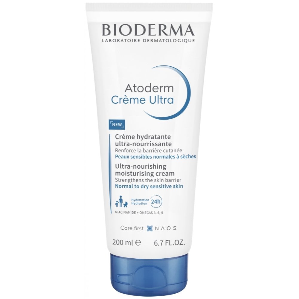 Bioderma Atoderm Ultra Nourishing Facial Moisturising Cream 200ml
