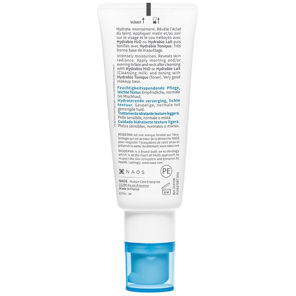 Bioderma Hydrabio Gel Creme Light Moisturising Care 40ml