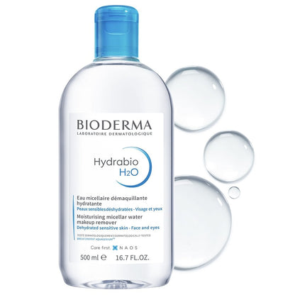 Bioderma Hydrabio H2O Moisturising Micellar Makeup Removing Cleanser 500ml