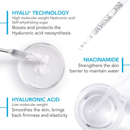 Bioderma Hydrabio Hyalu+ Serum Self-rehydrating Replumping Concentrate 30ml
