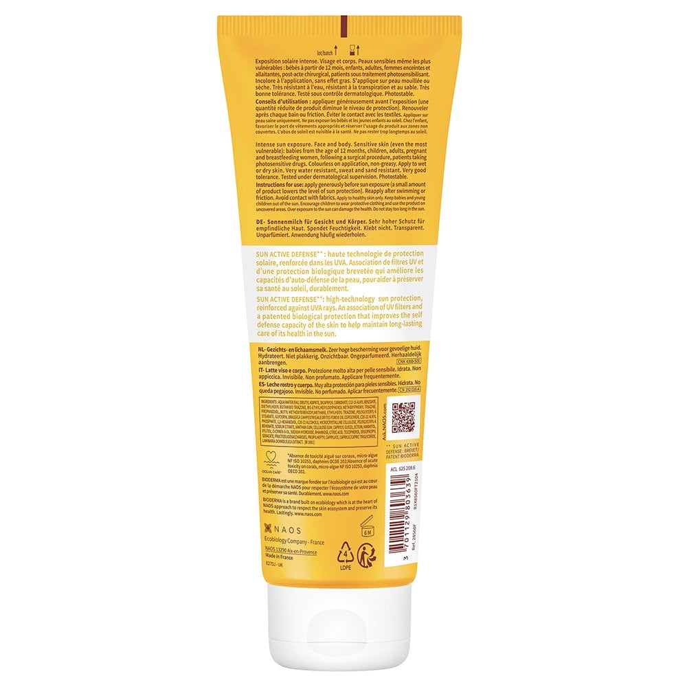 Bioderma Photoderm Max Very High Protection Lait Ultra Milk SPF50+ 200ml