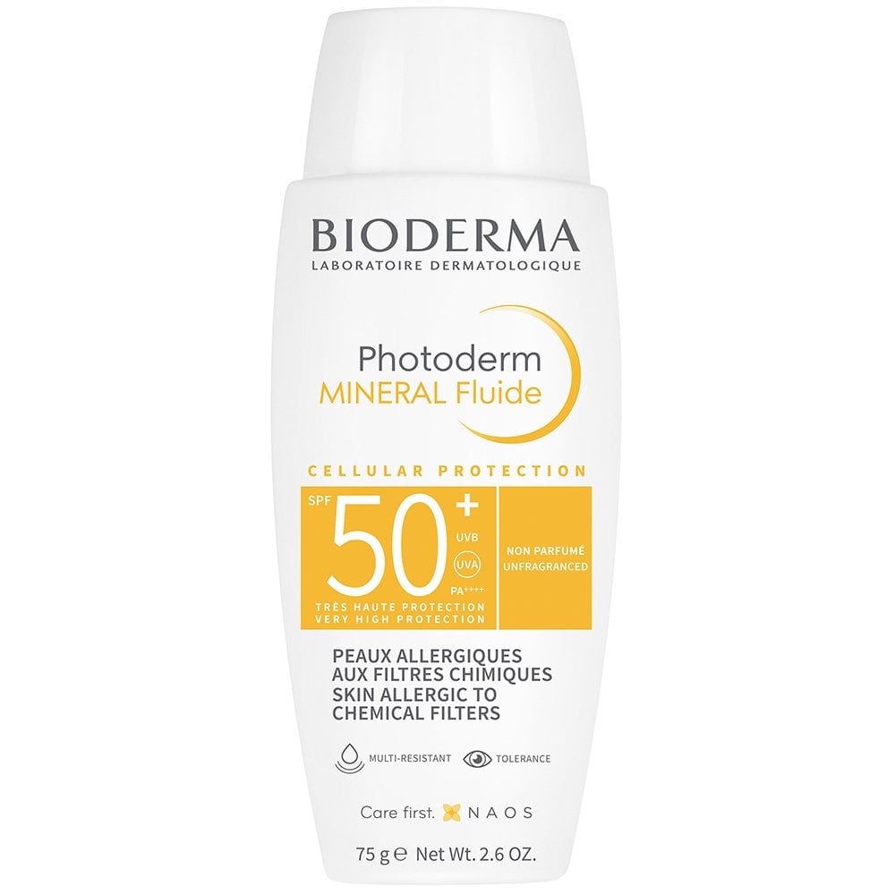 Bioderma Photoderm Max Very High Protection Mineral Fluid SPF50+ 75g
