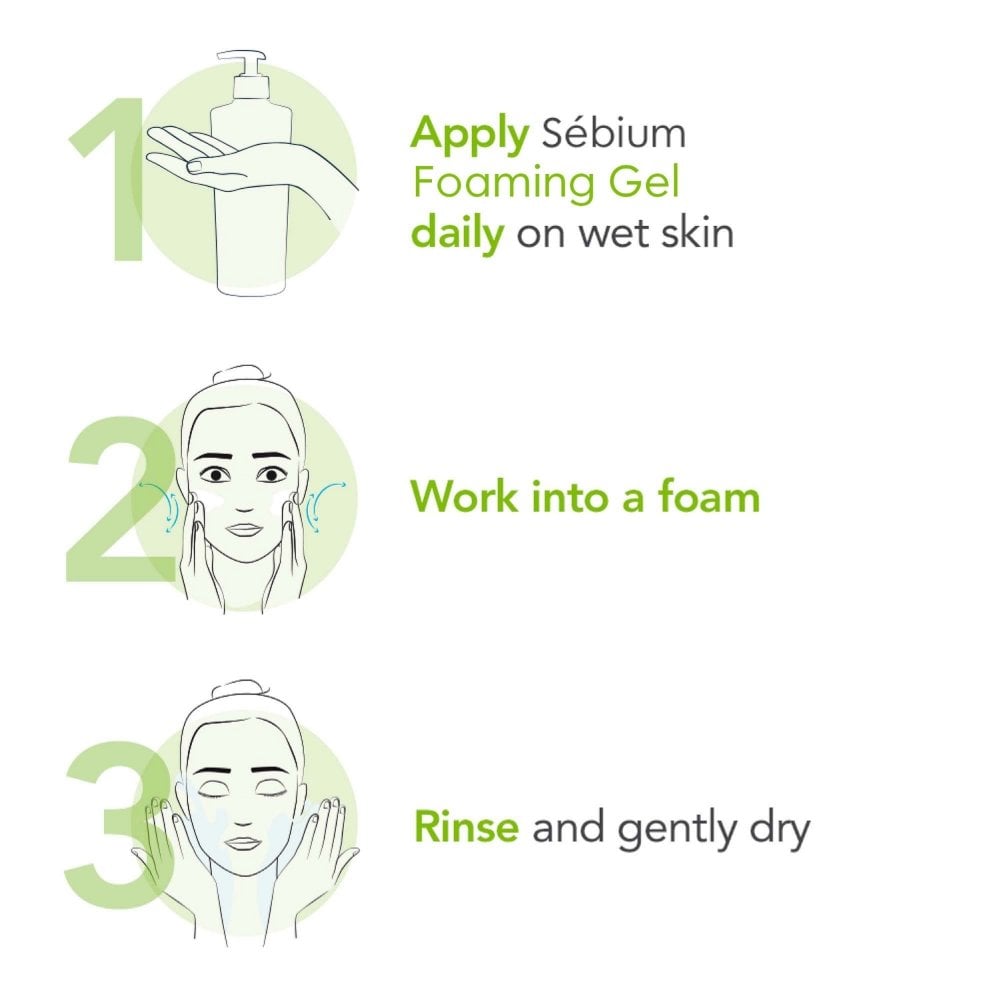 Bioderma Sebium Purifying Cleansing Foaming Gel 200ml