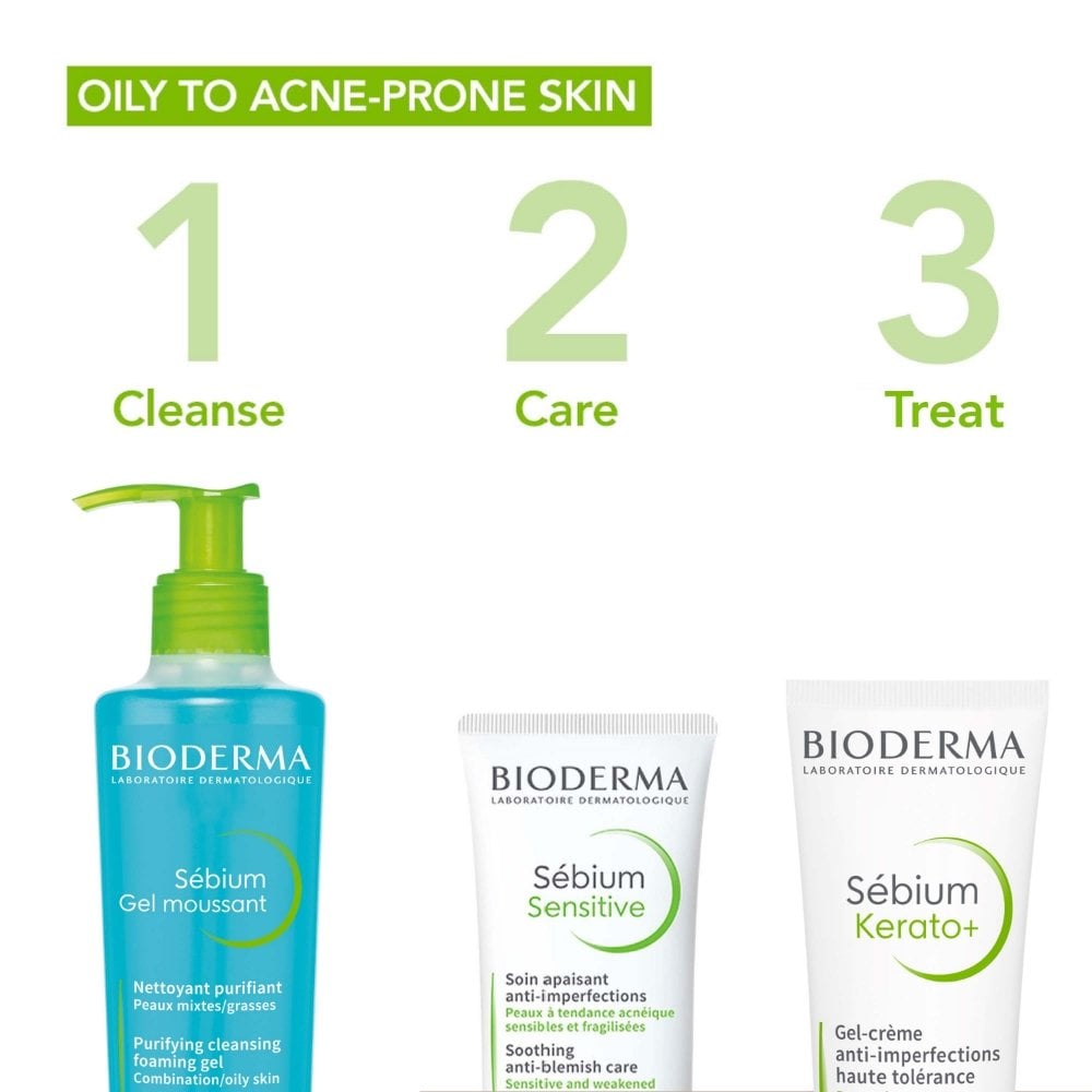Bioderma Sebium Purifying Cleansing Foaming Gel 200ml