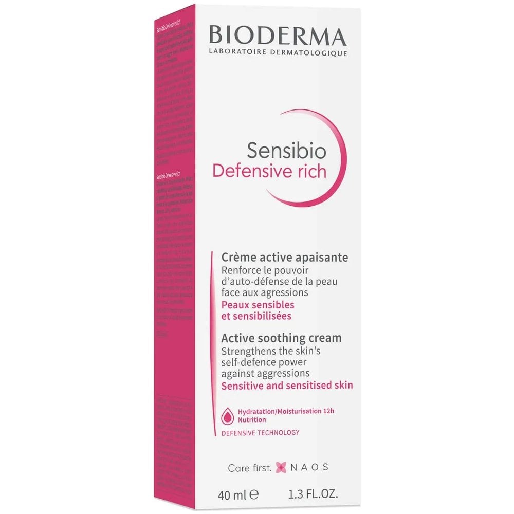 Bioderma Sensibio Defensive Rich Active Soothing Cream 40ml