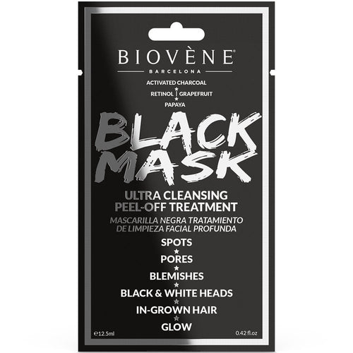 Biovene Black Mask Ultra Cleansing Peel Off Treatment 12.5ml