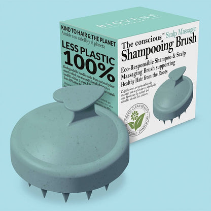 Biovene Essential Scalp Shampoo Brush Mint Green