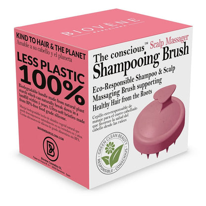 Biovene Essential Scalp Shampoo Brush Pink